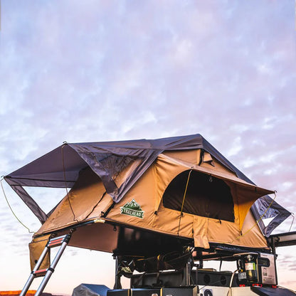Trailhead Softshell Rooftop Tent – 2 Person – Tan – Lightweight Camping Setup
