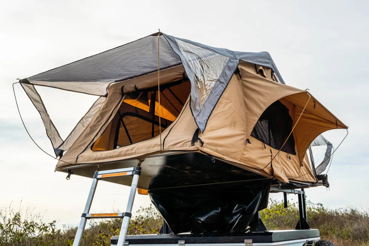 Trailhead Softshell Rooftop Tent – 2 Person – Tan – Lightweight Camping Setup