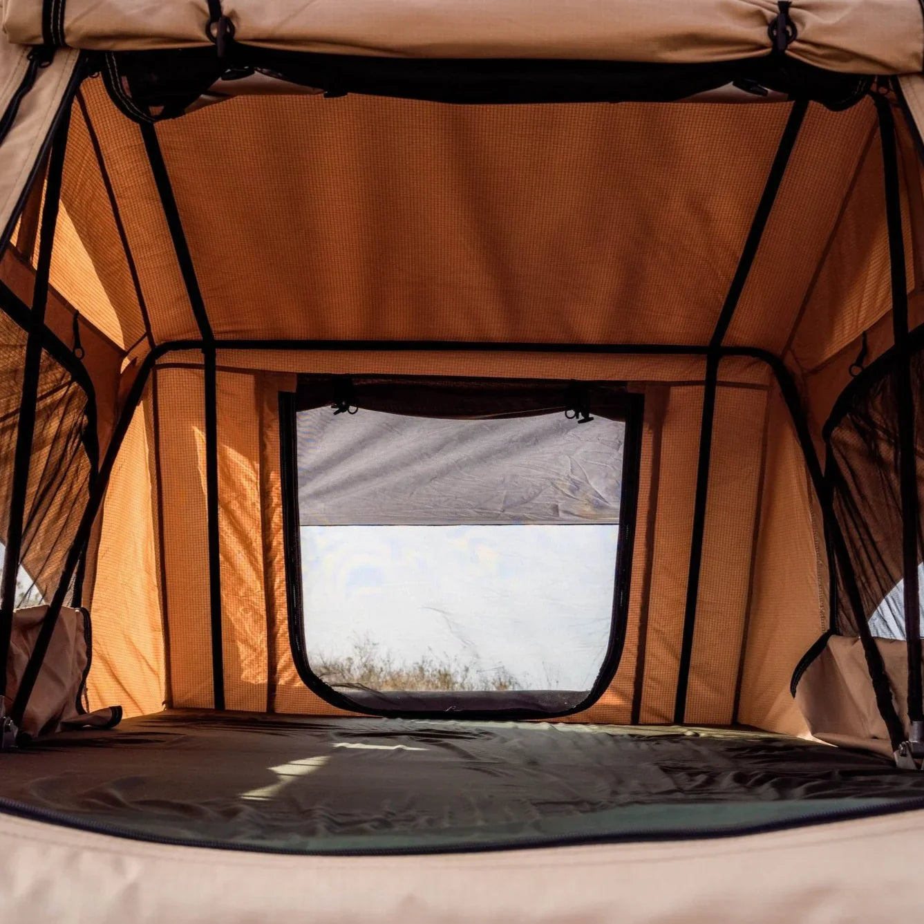 Trailhead Softshell Rooftop Tent – 2 Person – Tan – Lightweight Camping Setup