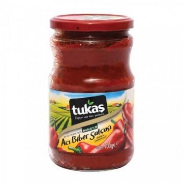 Tukaş Tukas Premium Turkish Hot Red Pepper Paste 25 Oz