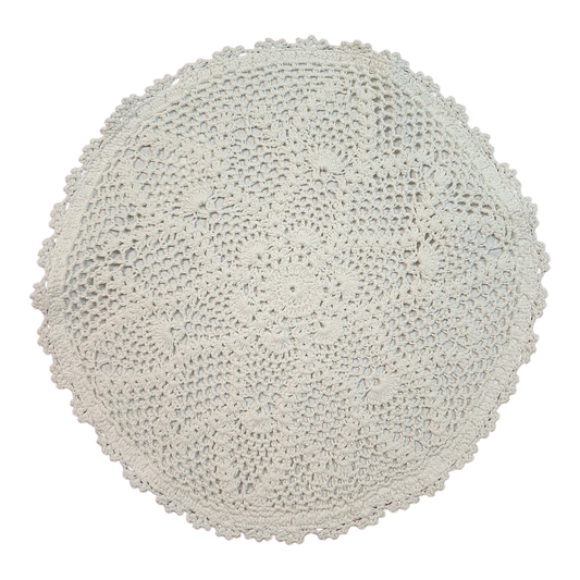 Kadia Crochet Lace Round Placemat