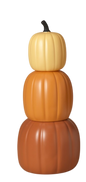 Stacked Harvest Pumpkins