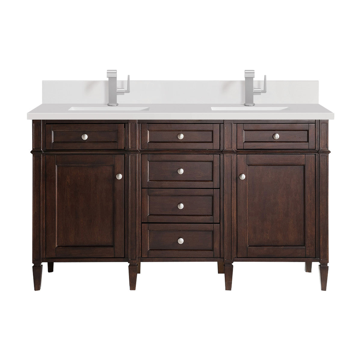 Brittany 60" Double Vanity Cabinet