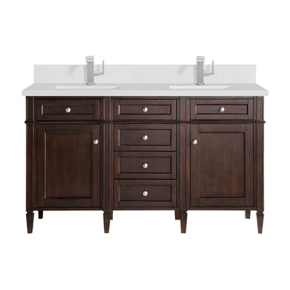 Brittany 60" Double Vanity Cabinet