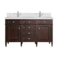 Brittany 60" Double Vanity Cabinet