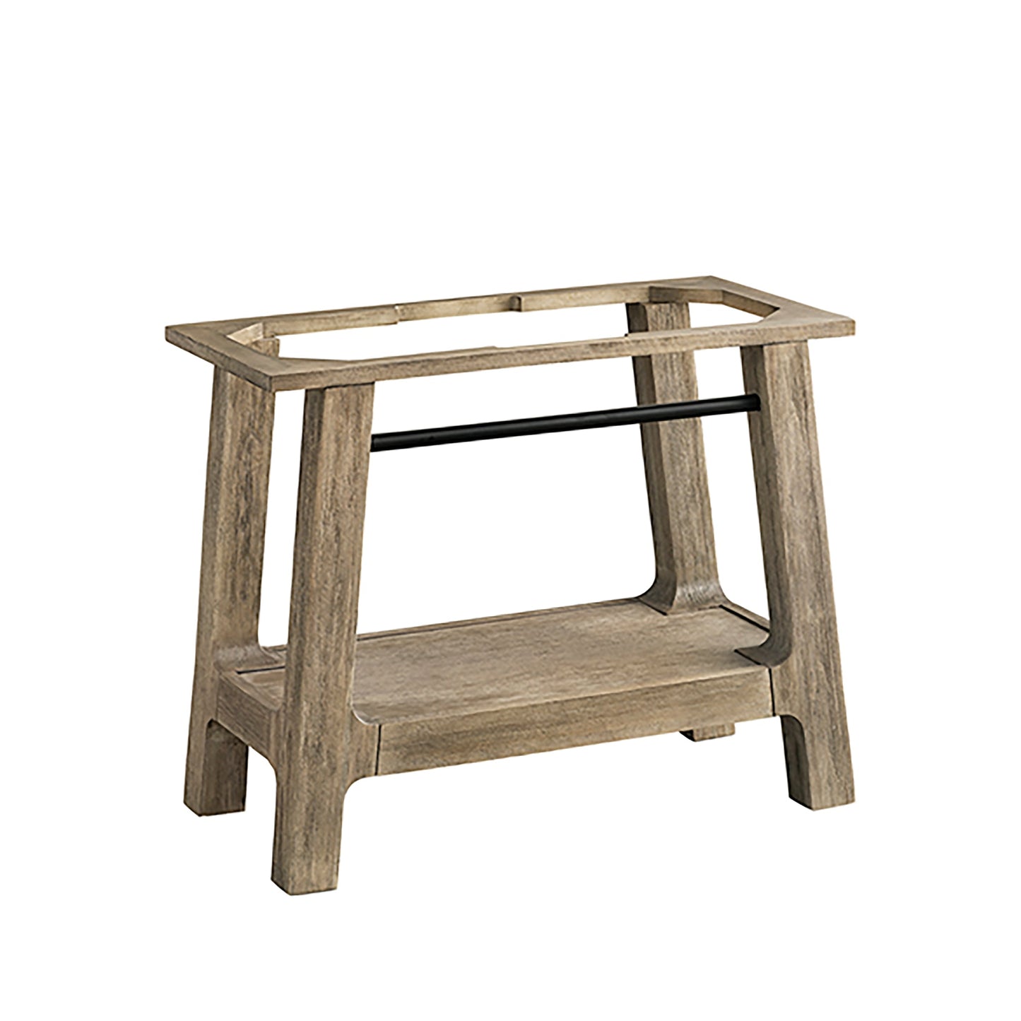 Auburn 36" Single Sink Console, Weathered Timber