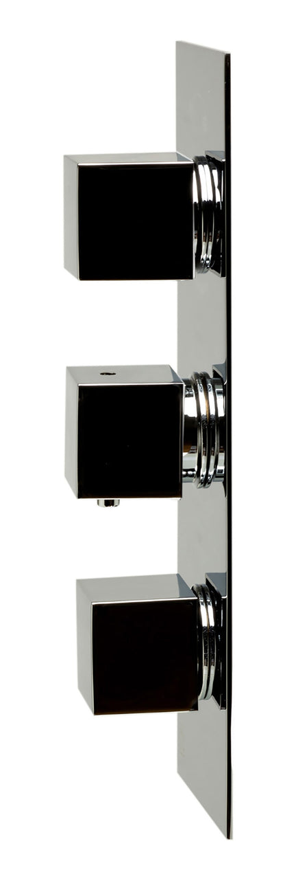ALFI brand AB2701 Square 2 Way Thermostatic Shower Mixer