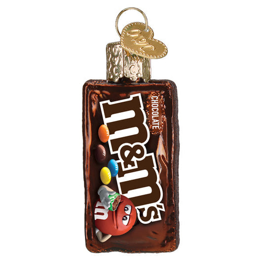 Gumdrop Mini M&M's Glass Ornament