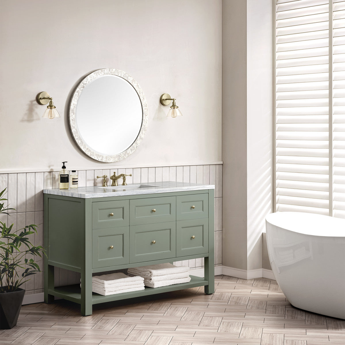 Breckenridge 48" Single Vanity Cabinet