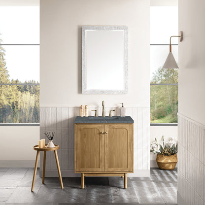 Laurent 30" Single Vanity Cabinet, Light Natural Oak