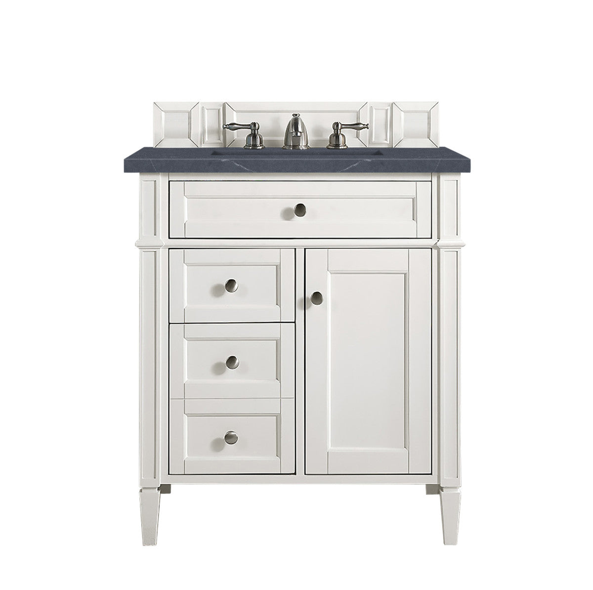 Brittany 30" Single Vanity in Bright White