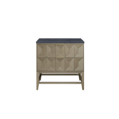 Emmeline 36" Single Vanity Cabinet, Pebble Oak