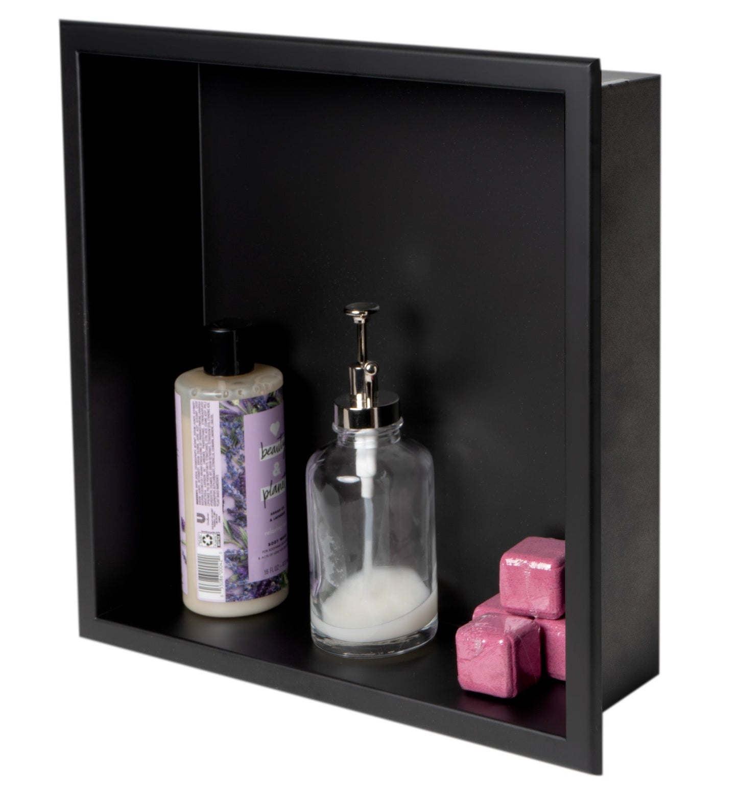 ALFI brand ABNC1616 16" x 16"  Square Single Shelf Bath Shower Niche