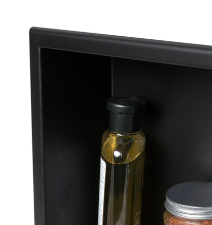 ALFI brand ABNC1212 12" x 12"  Square Single Shelf Bath Shower Niche