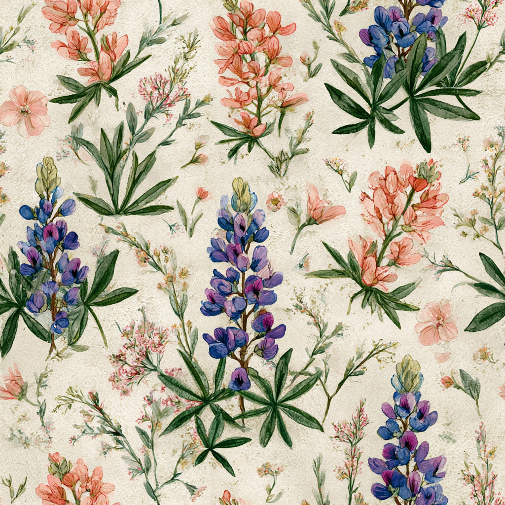 Hill Country Bloom Wallpaper