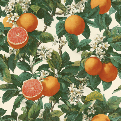 Citrus Estate Wallpaper