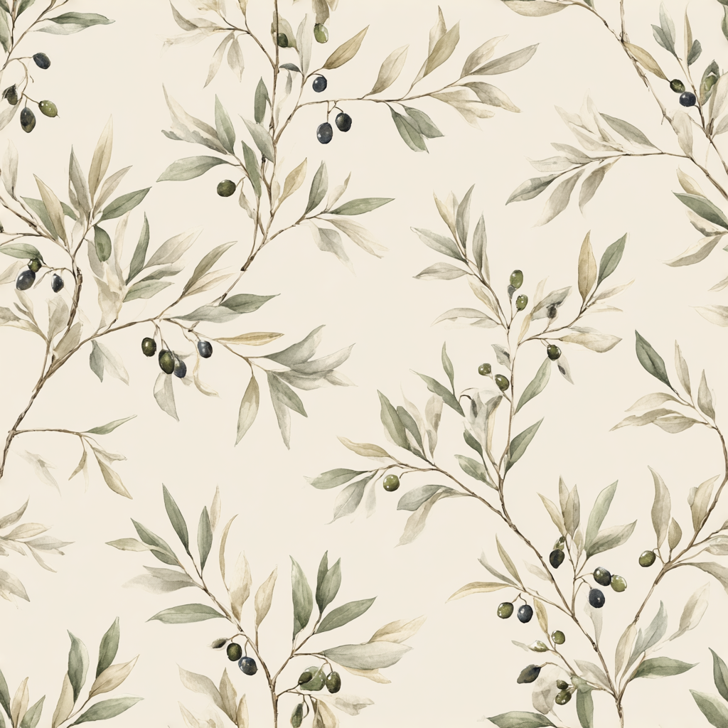 Olive Grove Wallpaper