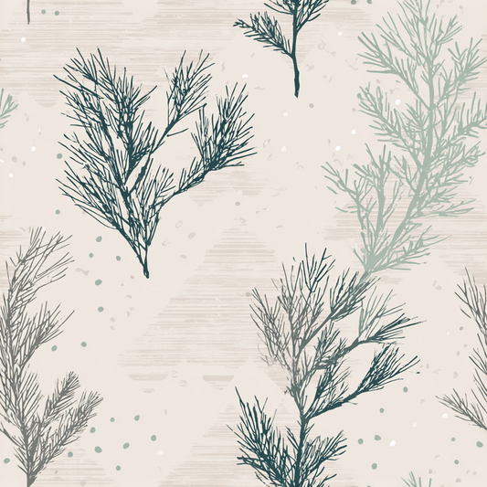 Wintergreen Sketch Wallpaper