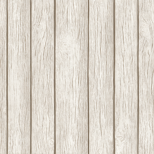 Whitewashed Planks Wallpaper