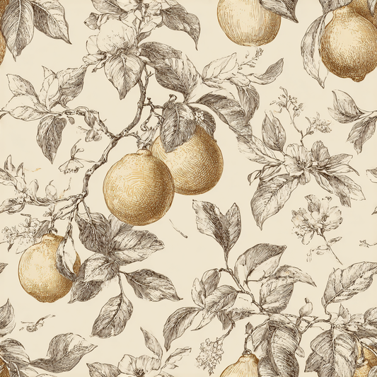 Citrus Curio Wallpaper