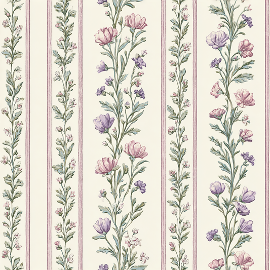 Sweet Pea Parade Wallpaper