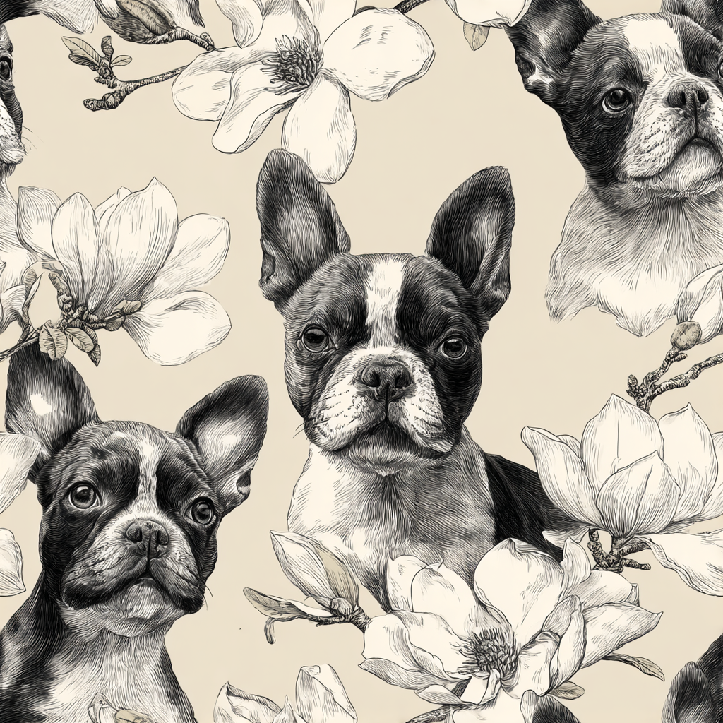 Magnolia Companions Wallpaper