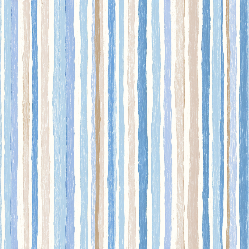 Seabrook Stripes Wallpaper