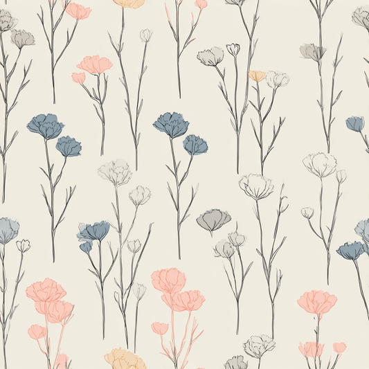 Field Sketch Wallpaper