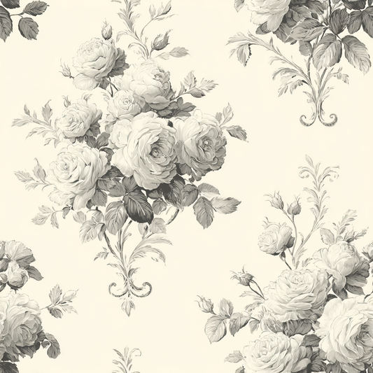 Sepia Bloom Wallpaper