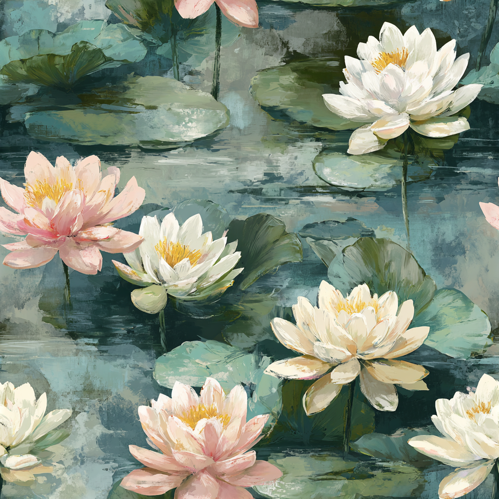 Stillwater Petals Wallpaper