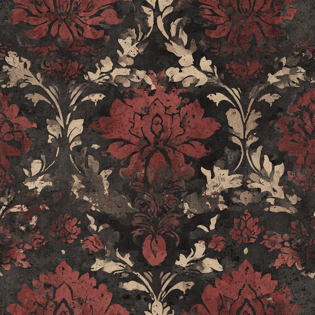 Red Monastery Wallpaper