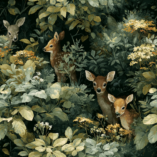 Woodland Creatures Wallpaper