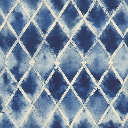 Shibori Chic: Diamond Drift Wallpaper