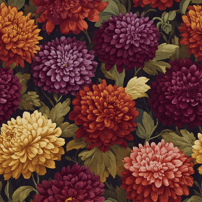 Imperial Bloom Wallpaper