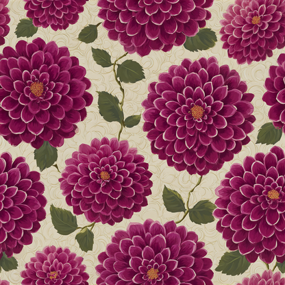 Dahlia Drama Wallpaper