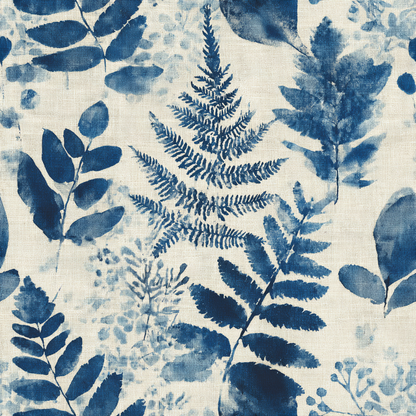 Botanical Blueprint Wallpaper