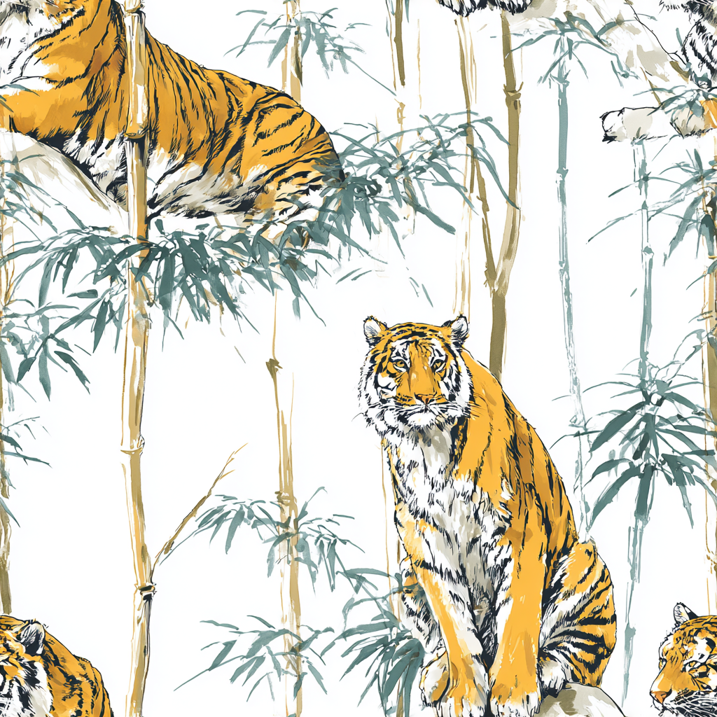 Bamboo Royalty Wallpaper