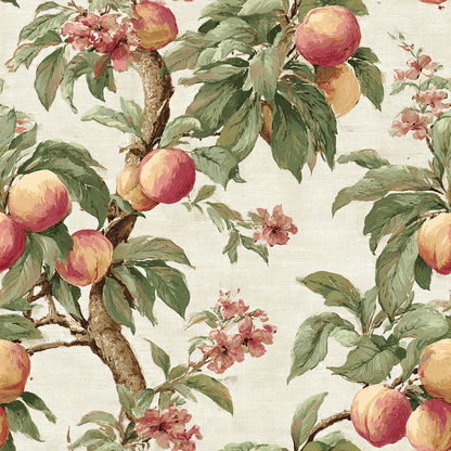 Blushstone Peaches Wallpaper
