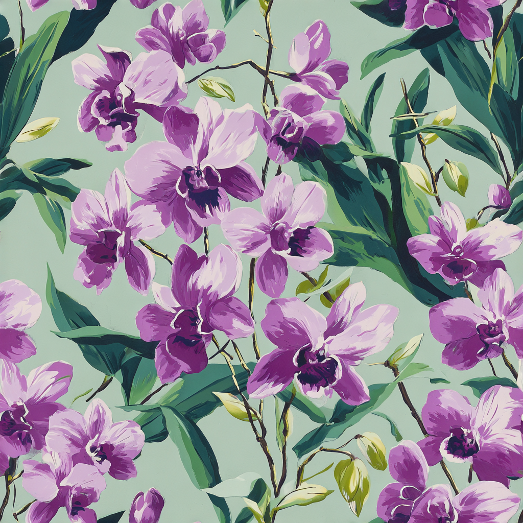 Velvet Tropica Wallpaper