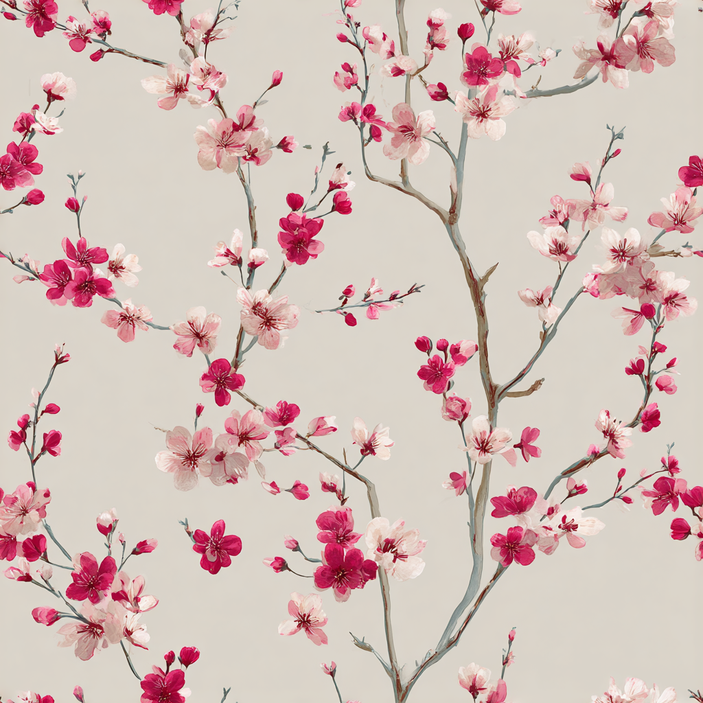 Blossom Script Wallpaper