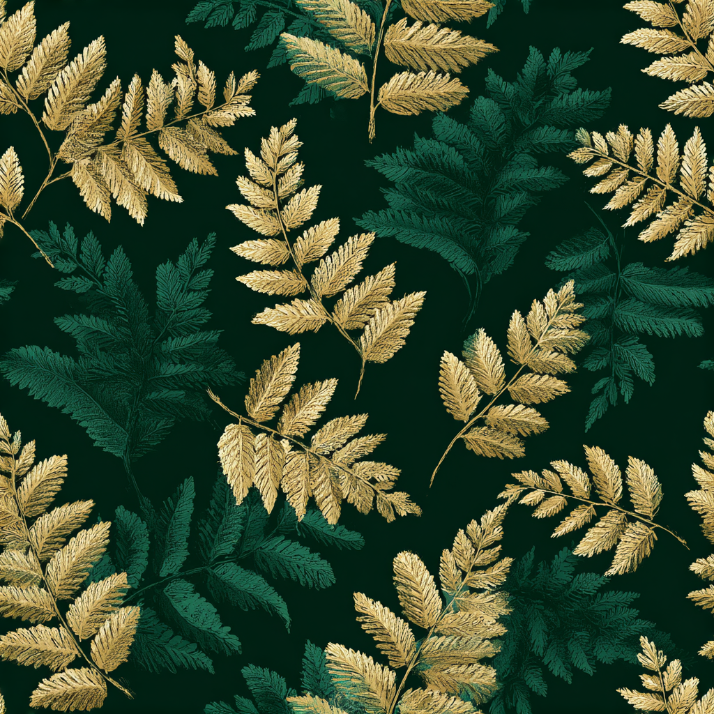 Forest Gild Wallpaper