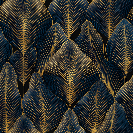 Midnight Frond Wallpaper