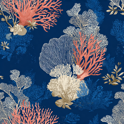 Coral Tide Wallpaper