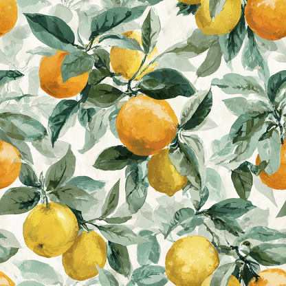 Amalfi Orchard Wallpaper