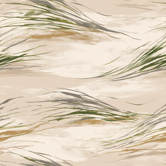 Windswept Grasses Wallpaper