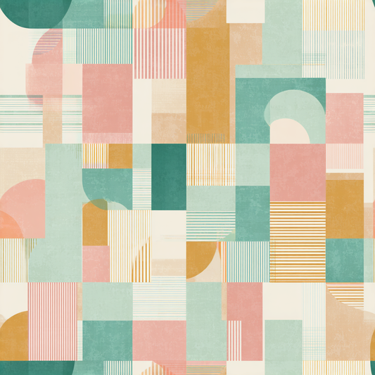 Palm Springs Mosaic Wallpaper