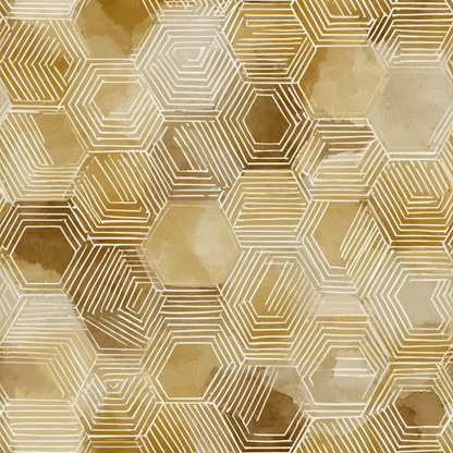 Golden Hive Wallpaper