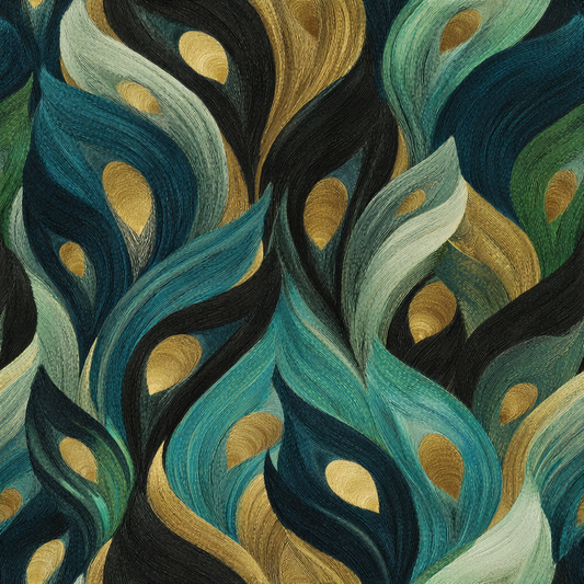 Peacock Mirage Wallpaper