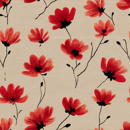 Carmine Bloom Wallpaper