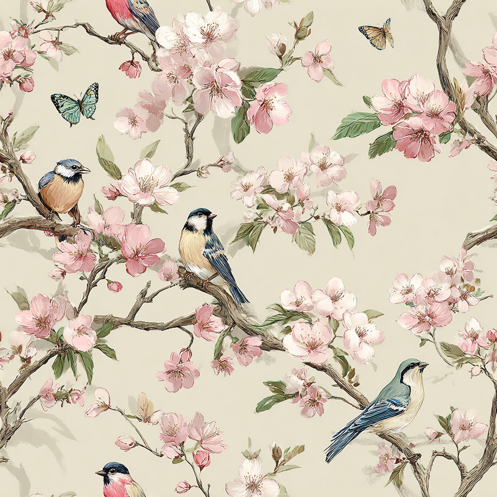 Birdsong Sonata Wallpaper
